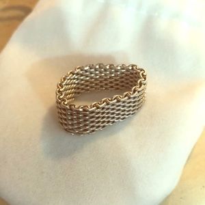 Tiffany & Co. Mesh ring